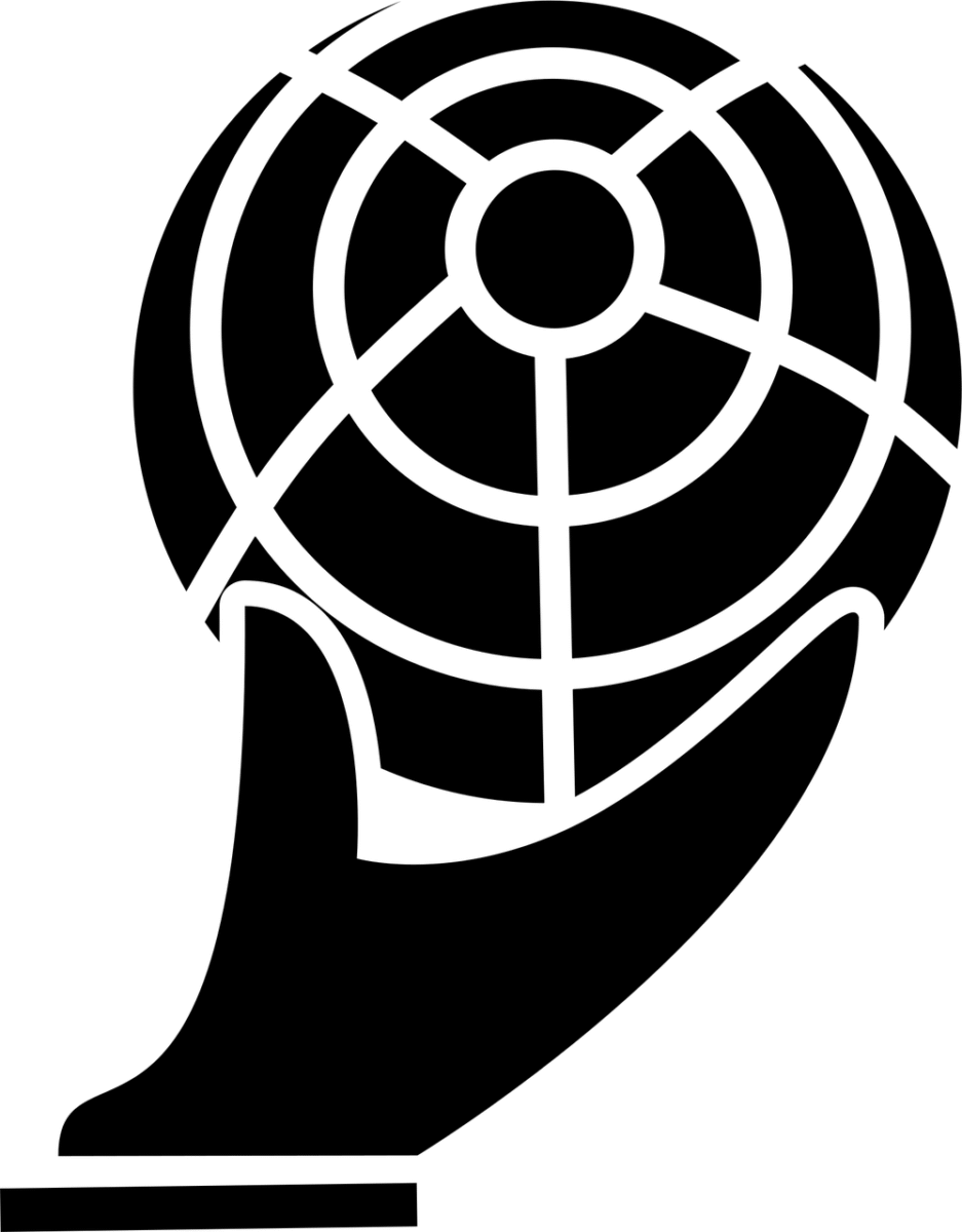 earth, globe, world, planet, hand, north, pole, icon