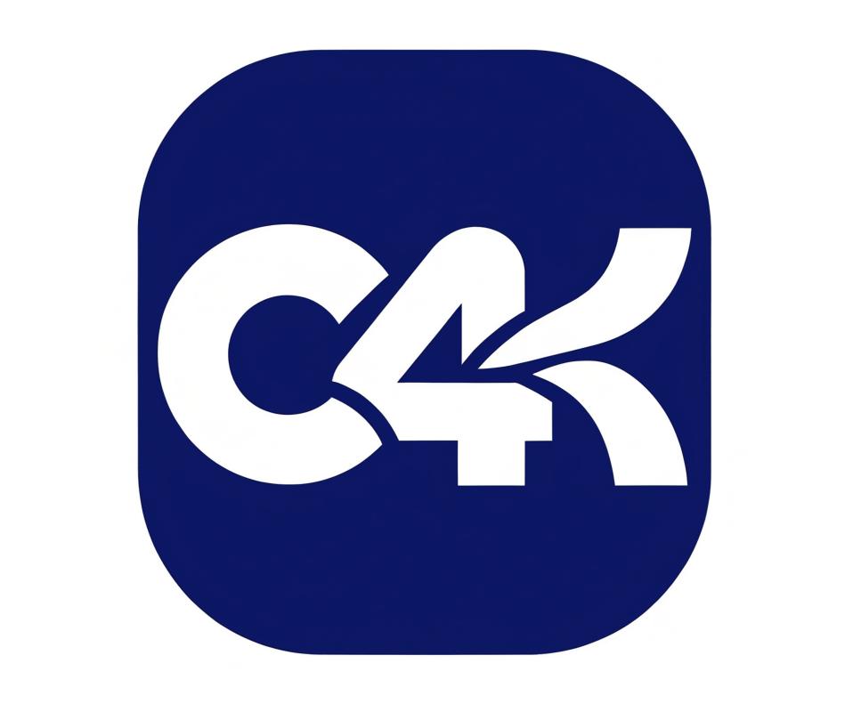 a symbol with letters c4k
